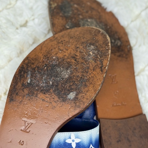Louis Vuitton Monogram Escale Palma Sandals 39 - Picture 11 of 13